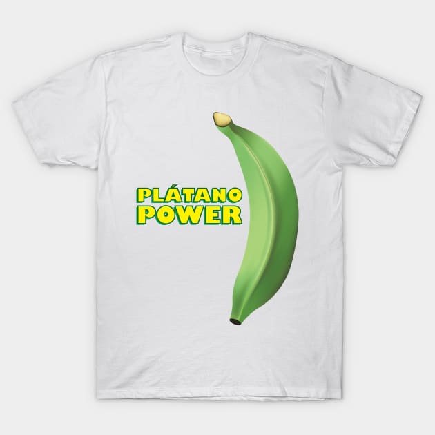 Platano Power T-Shirt by ElTope5